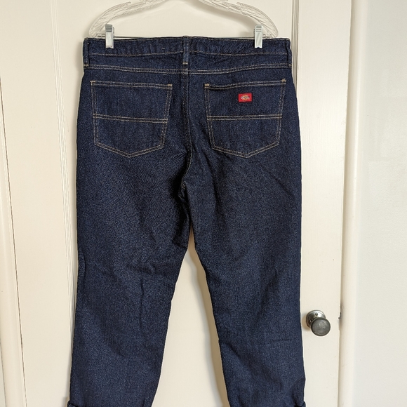 Dickies Women's Warming Jeans, flannel lined 14 - Picture 1 of 5